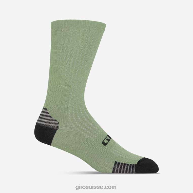 Gris vert 00N84N860 unisexe chaussette hrc+ grip Giro