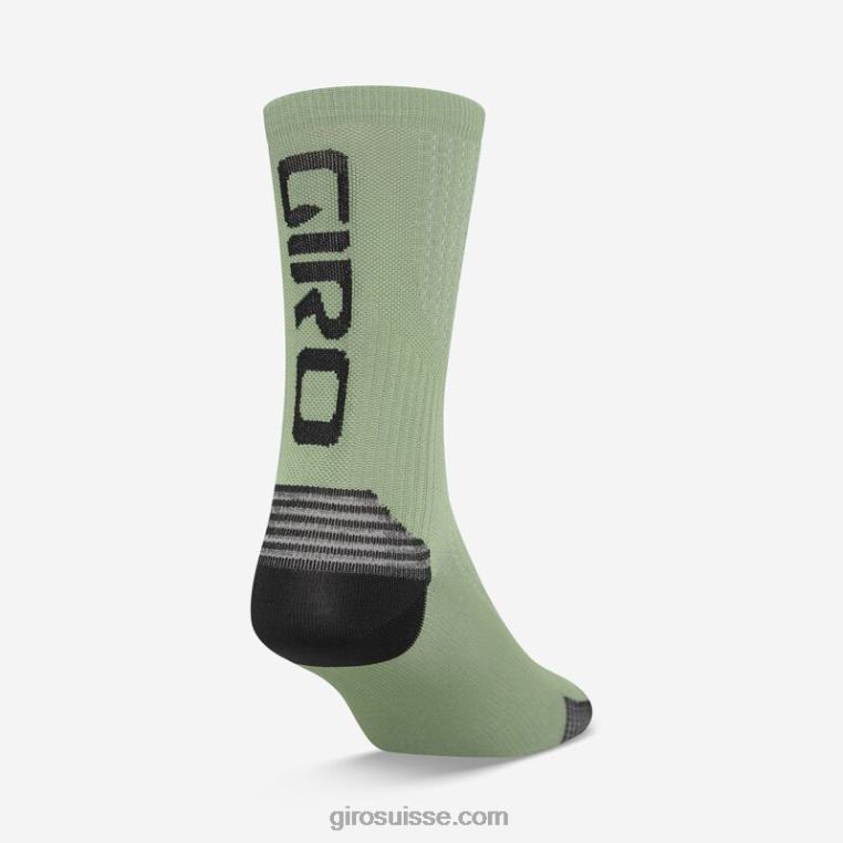 Gris vert 00N84N860 unisexe chaussette hrc+ grip Giro