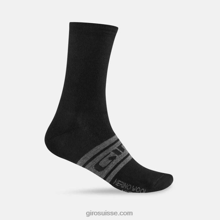 noir/anthracite 00N84N901 unisexe chaussettes saisonnières en laine mérinos Giro