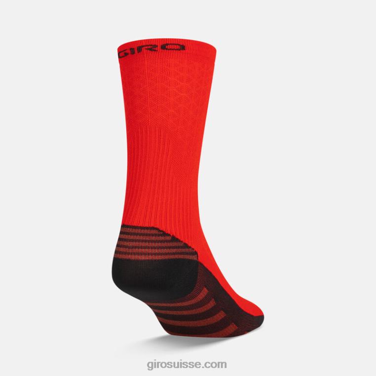 rouge vif/noir 00N84N857 unisexe chaussette hrc+ grip Giro