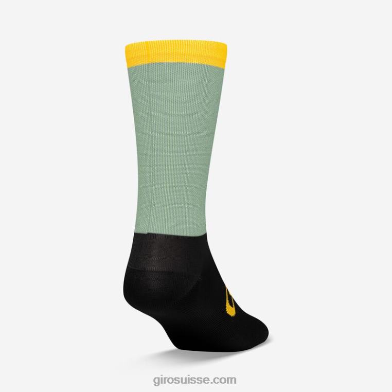 sardine verte grise 00N84N793 unisexe chaussette taille haute comp racer Giro
