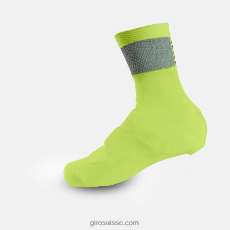 surbrillance jaune 00N84N1029 unisexe couvre-chaussures en tricot Giro