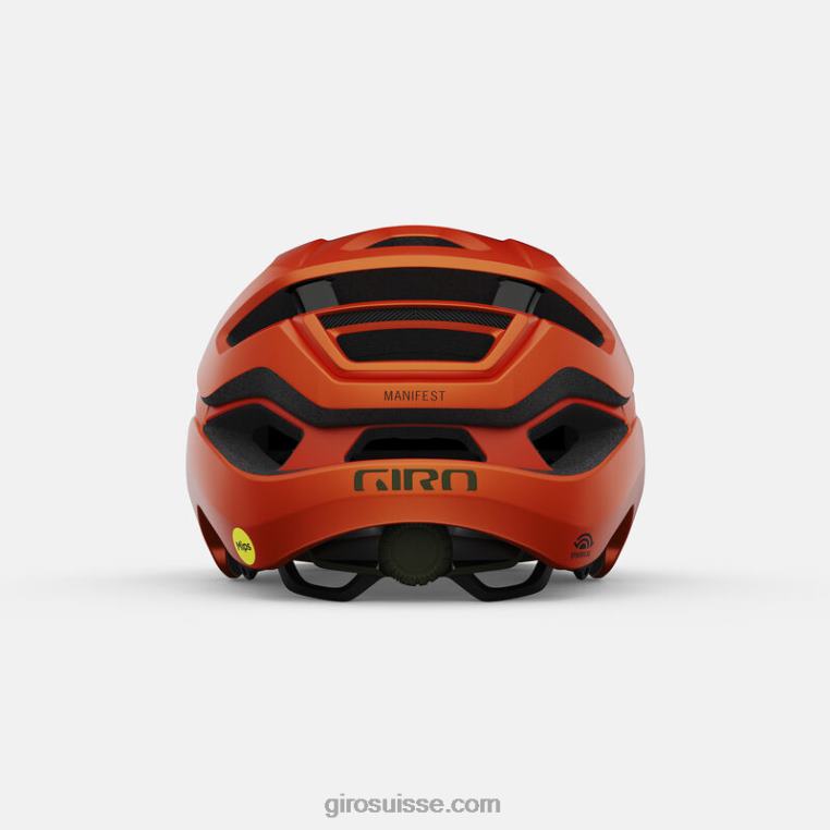 ano orange mat 00N84N103 unisexe casque sphérique manifeste Giro