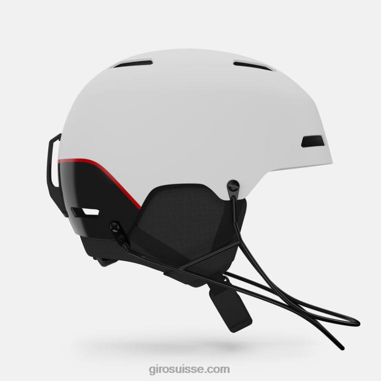 blanc mat 00N84N959 unisexe casque ledge sl mips Giro
