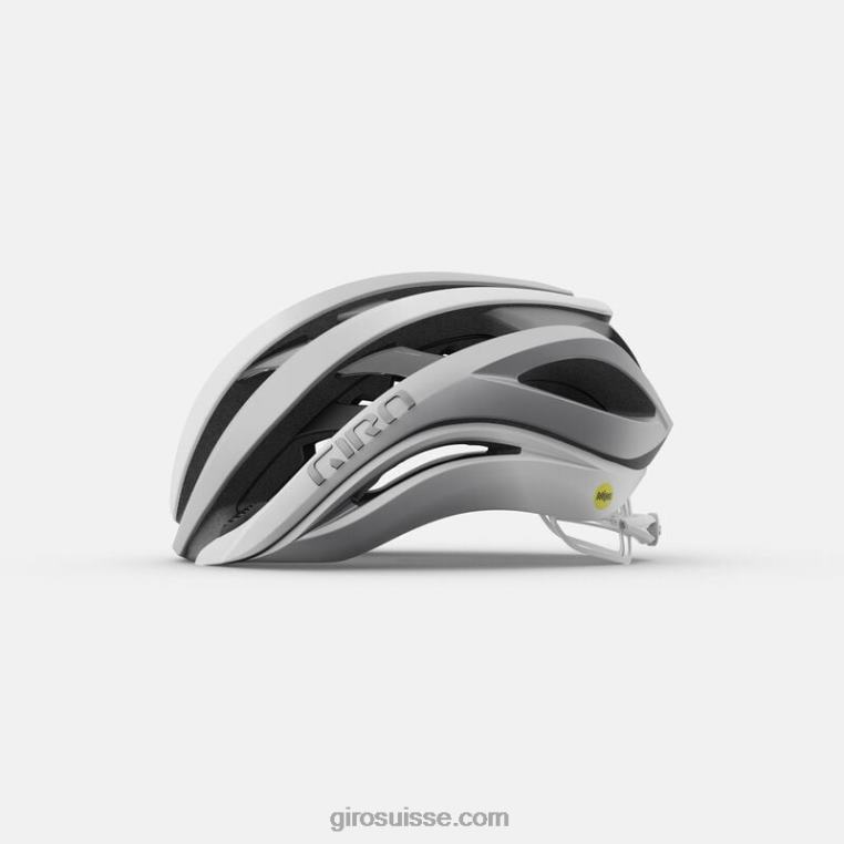 blanc mat/argent 00N84N271 unisexe casque sphérique d'éther Giro