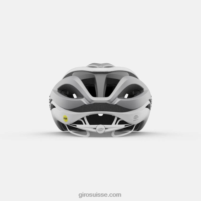 blanc mat/argent 00N84N271 unisexe casque sphérique d'éther Giro
