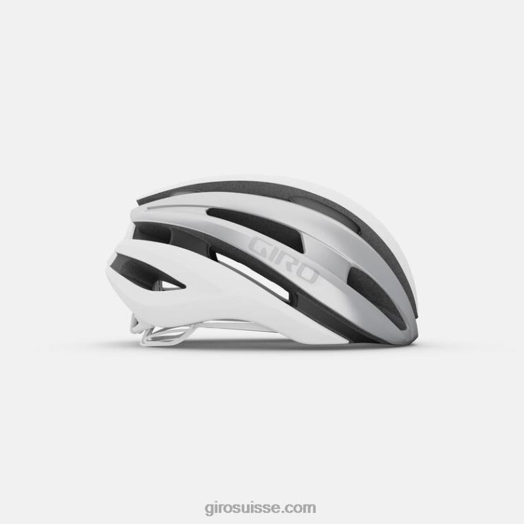 blanc mat/argent 00N84N485 unisexe casque synthé mips ii Giro