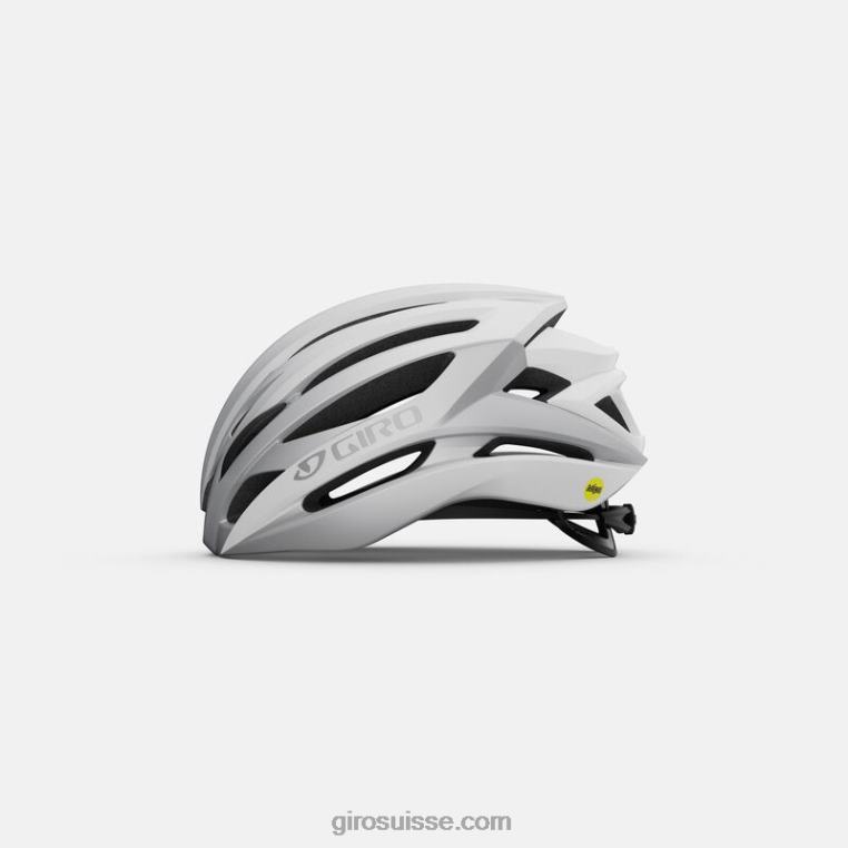 blanc mat/argent 00N84N618 unisexe syntaxe casque mips Giro