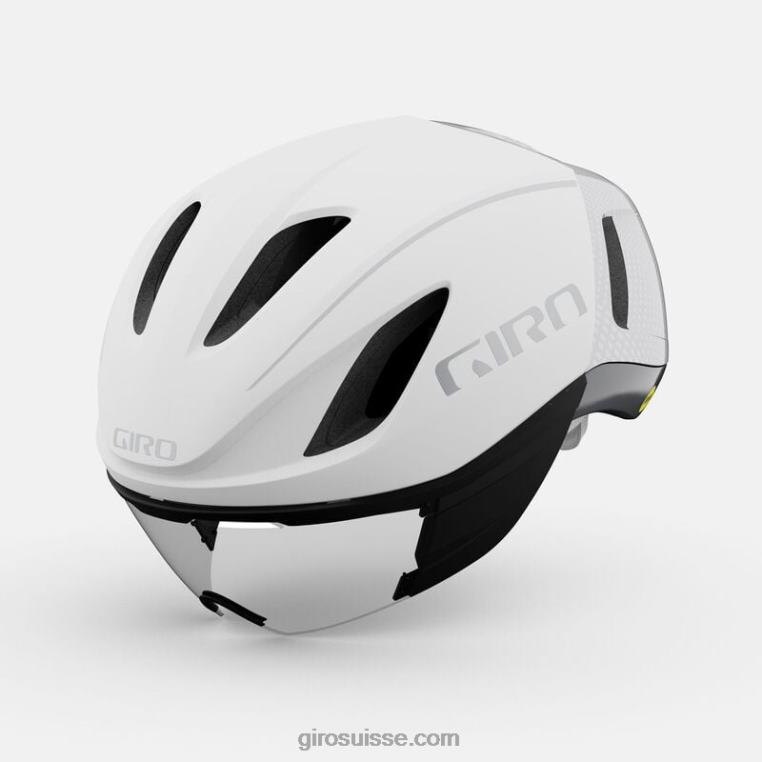 blanc mat/argent 00N84N633 unisexe casque mips vanquish Giro