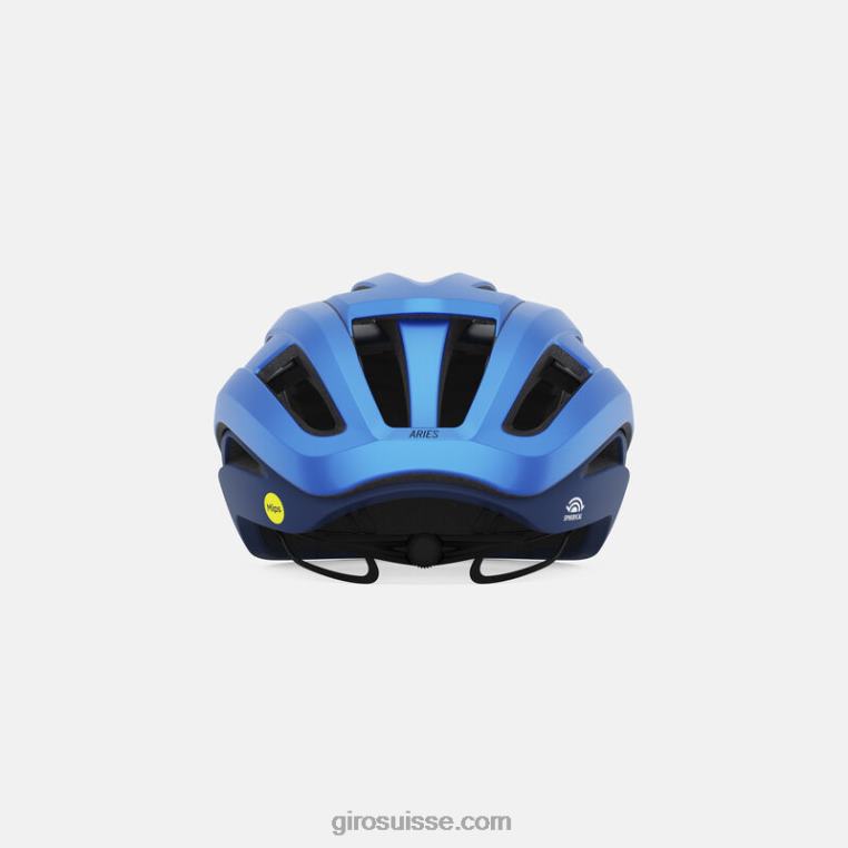 bleu ano mat 00N84N1 unisexe casque sphérique aries Giro