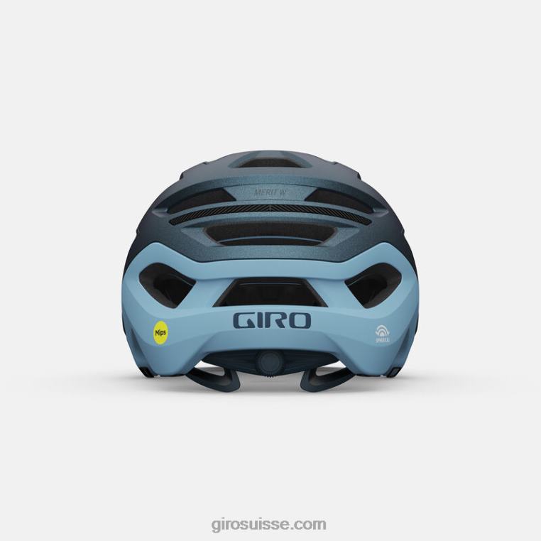 bleu port ano mat 00N84N537 femmes casque sphérique de mérite Giro