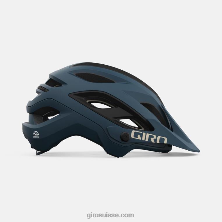 bleu port mat 00N84N474 unisexe casque sphérique de mérite Giro