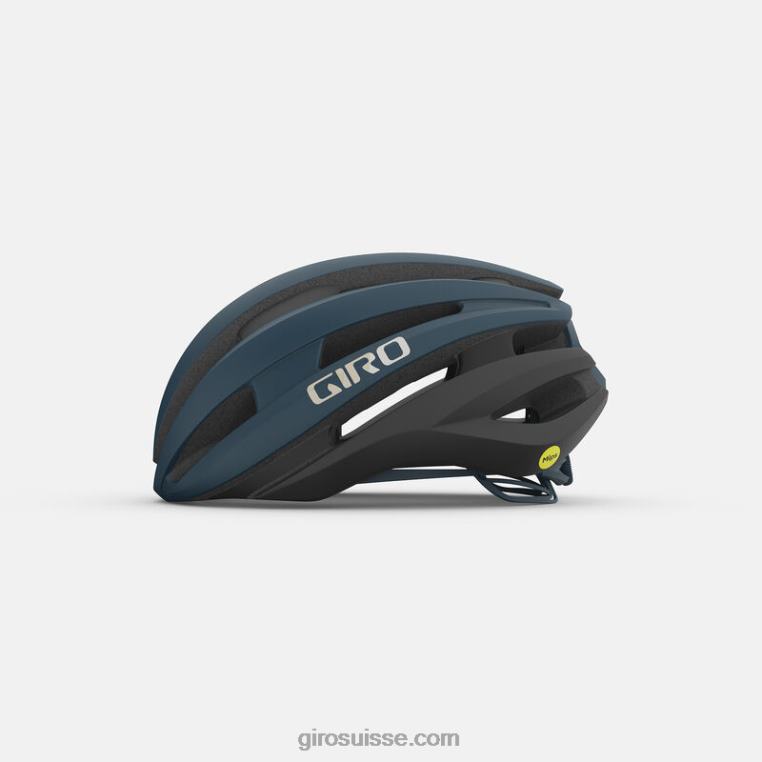 bleu port mat 00N84N482 unisexe casque synthé mips ii Giro
