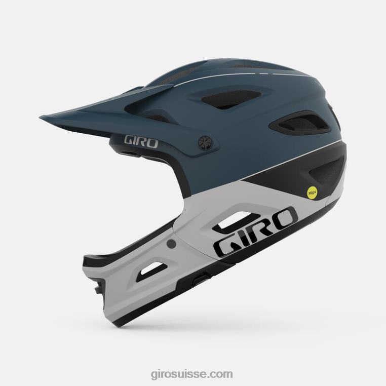 bleu port mat 00N84N555 unisexe casque mips switchblade Giro