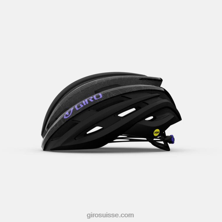 fleuri noir mat 00N84N1185 femmes casque braise mips Giro