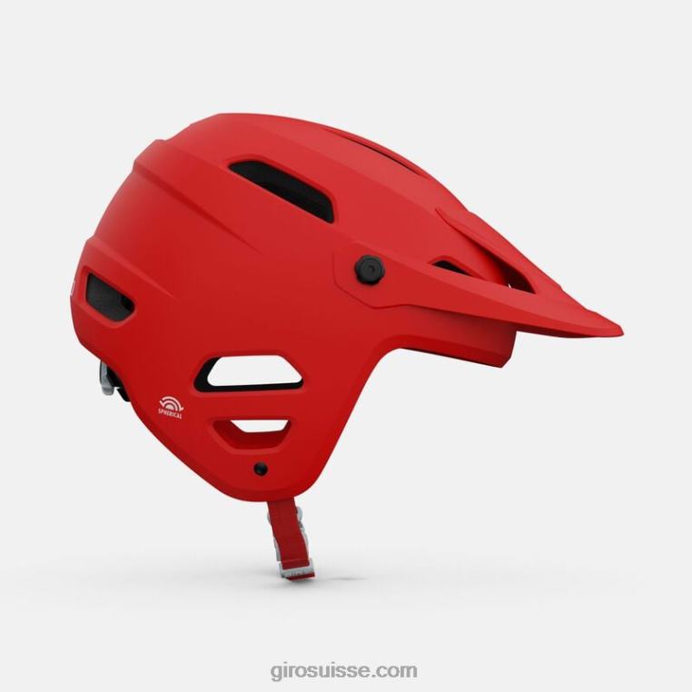 garniture mate rouge 00N84N286 unisexe casque sphérique tyran Giro