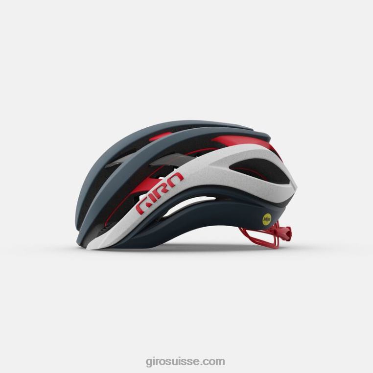 gris portaro mat/blanc/rouge 00N84N270 unisexe casque sphérique d'éther Giro