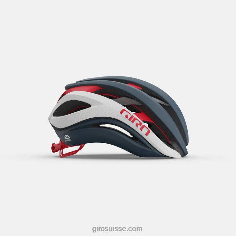 gris portaro mat/blanc/rouge 00N84N270 unisexe casque sphérique d'éther Giro