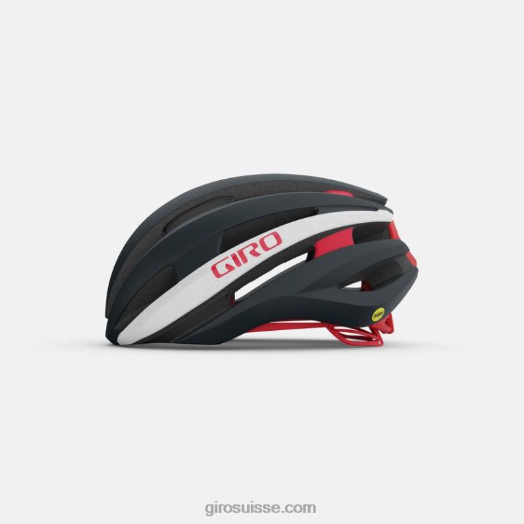 gris portaro mat/blanc/rouge 00N84N483 unisexe casque synthé mips ii Giro