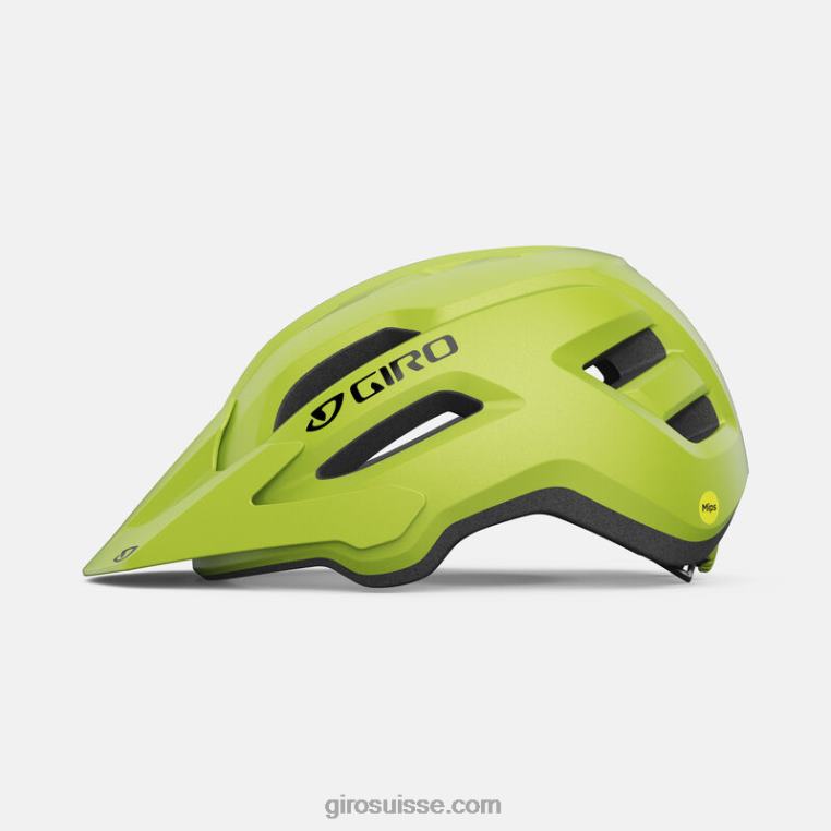 mat ano citron vert 00N84N35 unisexe montage casque mips ii Giro