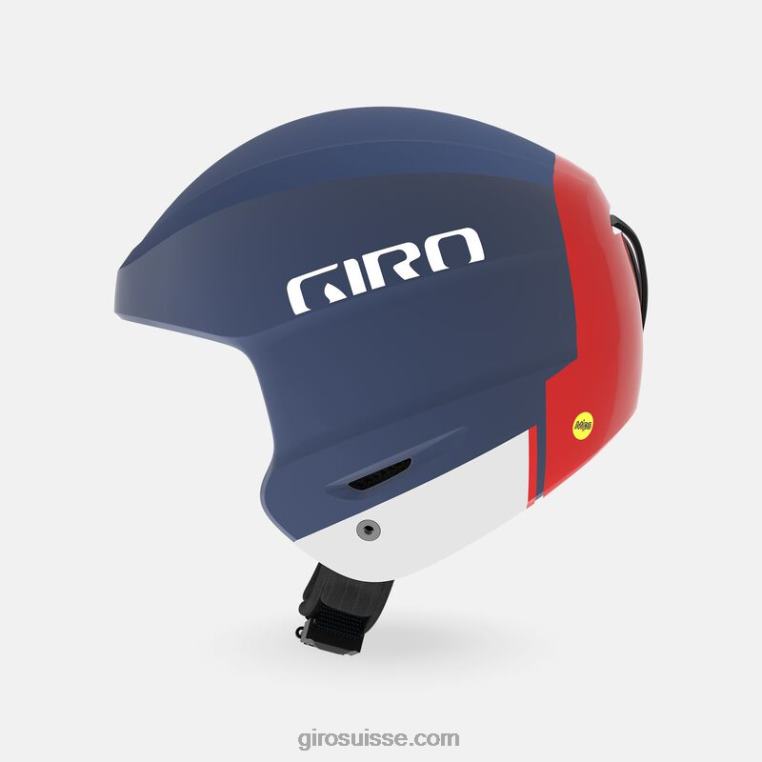minuit mat/rouge 00N84N950 unisexe casque s'efforcer mips Giro