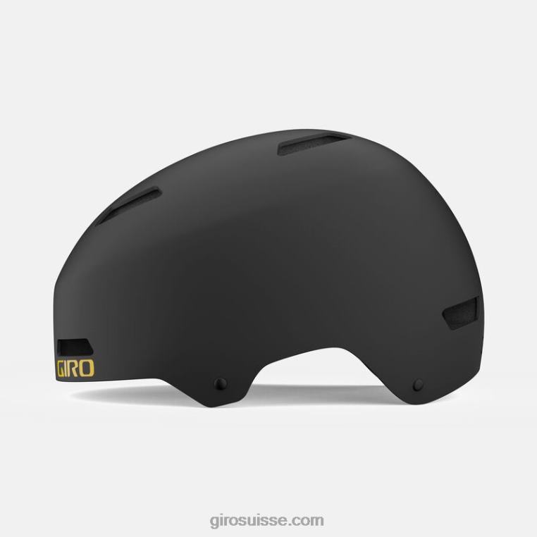 noir chaud mat 00N84N569 unisexe quart de casque Giro