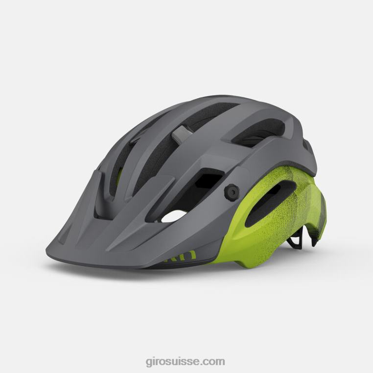 noir métallisé mat/ano lime 00N84N587 unisexe casque sphérique manifeste Giro