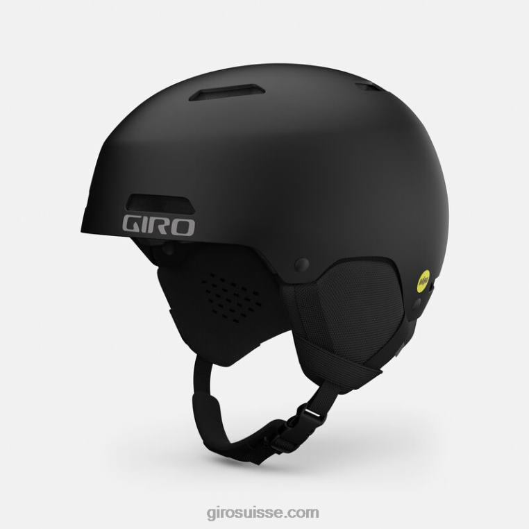 noir mat 00N84N199 unisexe casque ledge mips coupe asiatique Giro