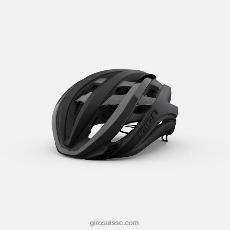 noir mat 00N84N266 unisexe casque sphérique d'éther Giro
