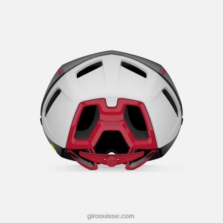 noir mat/blanc/rouge vif 00N84N632 unisexe casque mips vanquish Giro