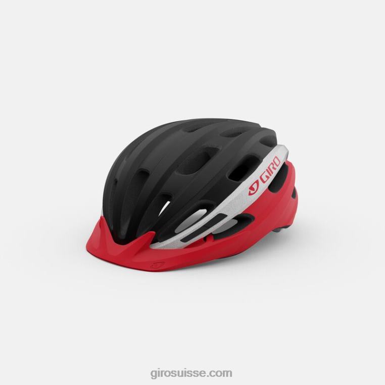 noir mat/rouge 00N84N608 unisexe enregistrer le casque mips Giro