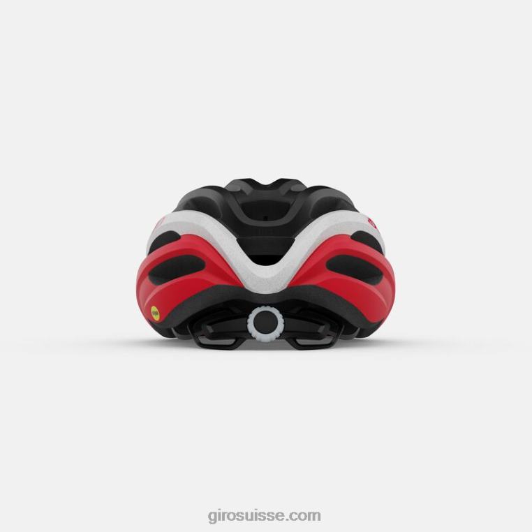 noir mat/rouge 00N84N608 unisexe enregistrer le casque mips Giro