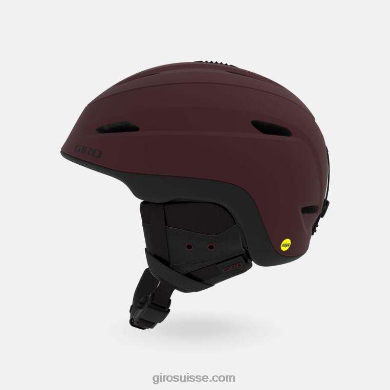 rouge boeuf mat 00N84N1054 unisexe casque zone mips Giro