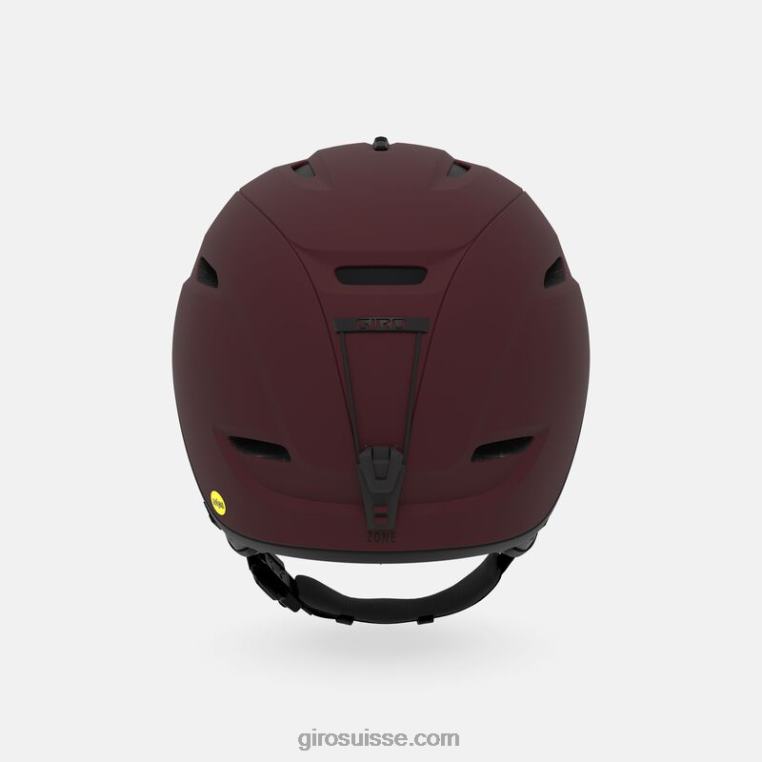 rouge boeuf mat 00N84N1054 unisexe casque zone mips Giro