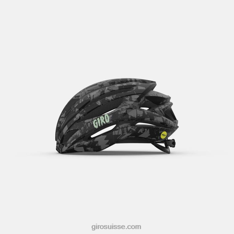 souterrain noir mat 00N84N615 unisexe syntaxe casque mips Giro