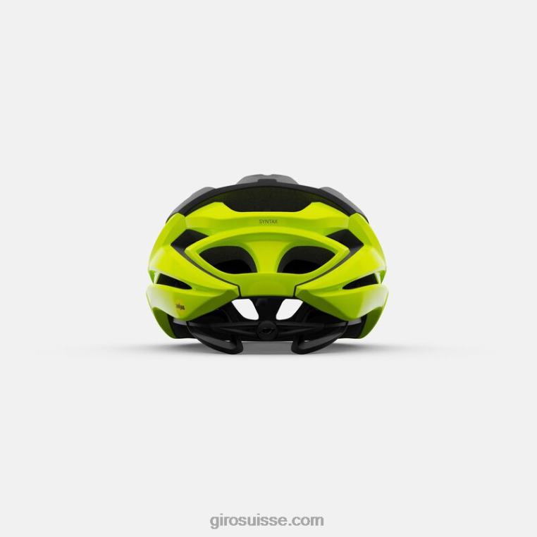 surbrillance jaune/noir 00N84N111 unisexe syntaxe casque mips Giro