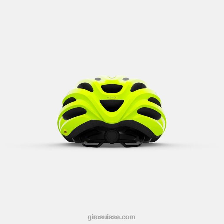 surlignage jaune mat 00N84N609 unisexe enregistrer le casque mips Giro