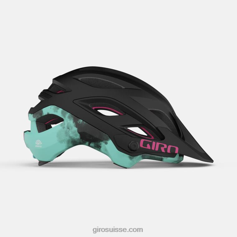 teinture glacée noire mate 00N84N1149 femmes casque sphérique de mérite Giro