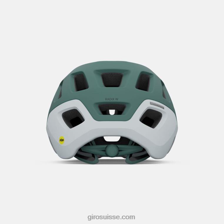 vert gris mat 00N84N1228 femmes casque radix mips Giro