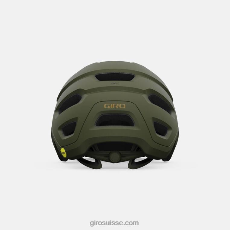 vert sillage mat 00N84N550 unisexe casque source mips Giro