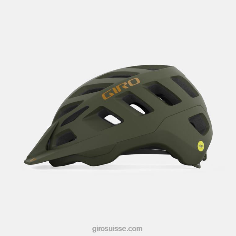 vert sillage mat 00N84N629 unisexe casque radix mips Giro