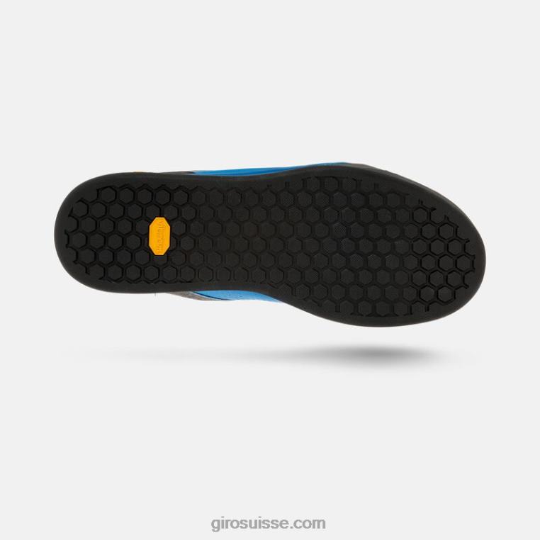 bijou bleu/noir 00N84N437 unisexe chaussure de débarras Giro