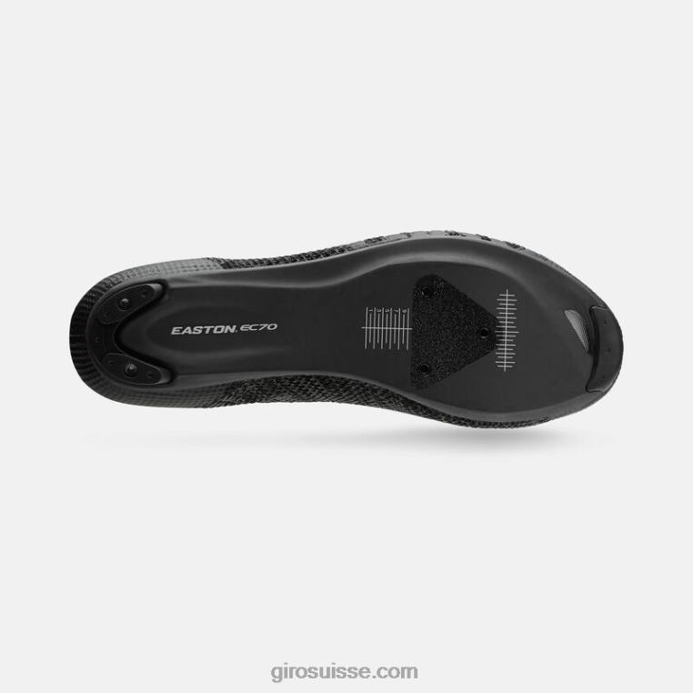 noir/anthracite chiné 00N84N332 unisexe chaussure en tricot empire e70 Giro