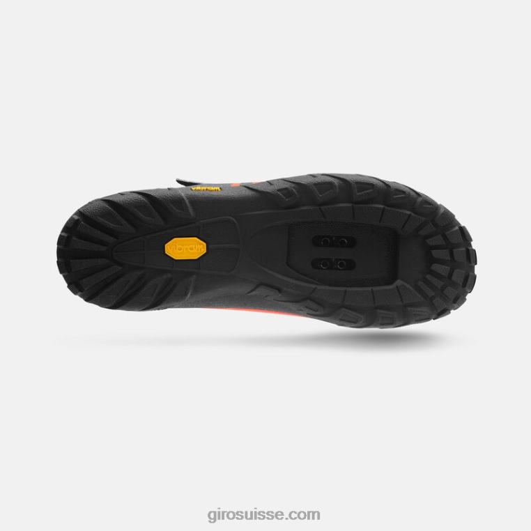 vermillon/noir 00N84N1541 unisexe chaussure mi-haute terraduro Giro