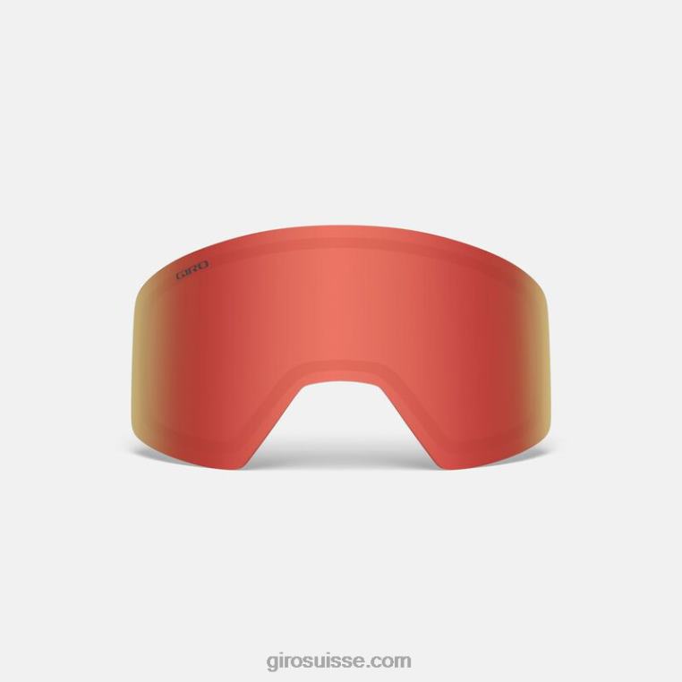 ambre écarlate 00N84N1056 unisexe Lentille de rechange pour lunettes vtt blok Giro
