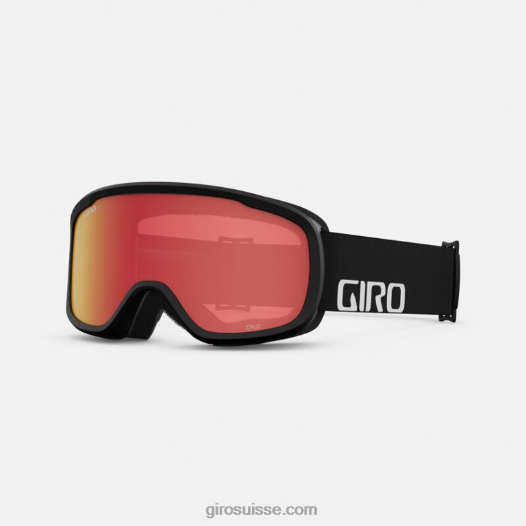 mot-symbole noir 00N84N194 unisexe lunettes cruz coupe asiatique Giro