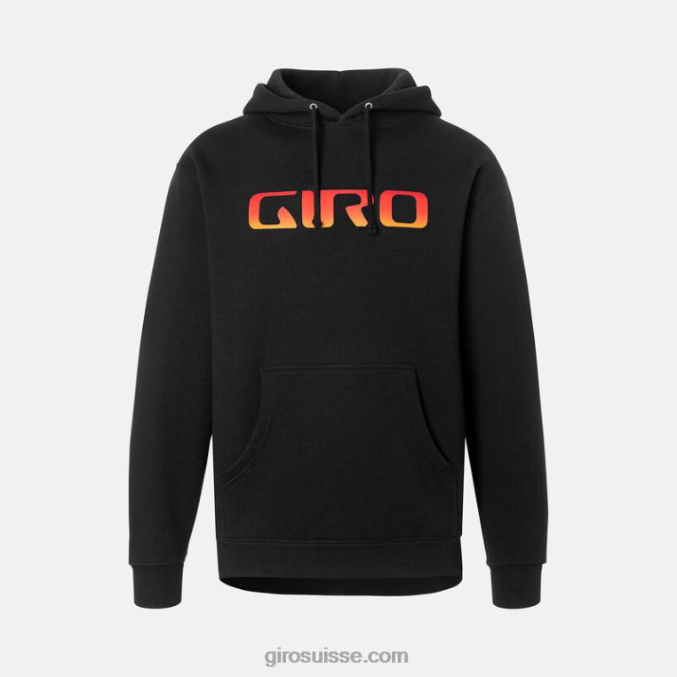 hyperglitch noir 00N84N965 unisexe sweat à capuche à logo Giro