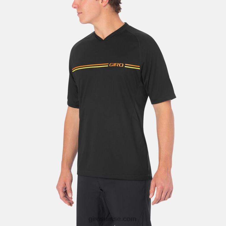 ligne de course noire 00N84N406 Hommes xr maillot Giro