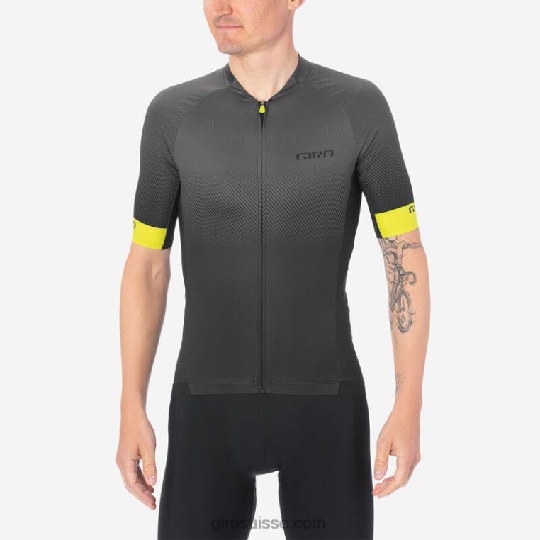 transition noir/anthracite 00N84N440 Hommes maillot chrono pro Giro