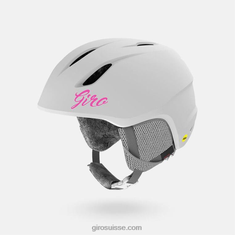 blanc mat 00N84N1533 enfants lancer le casque mips Giro